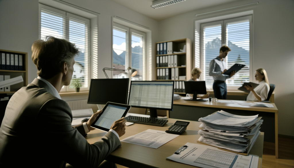 KI Rechnungsverarbeitung Steuerberater Bludenz