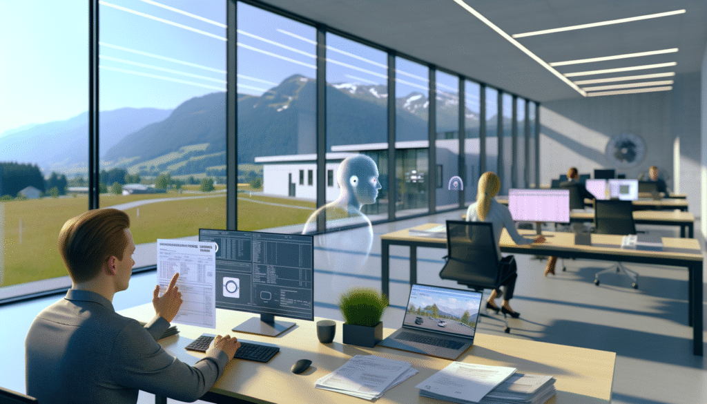 KI Rechnungsverarbeitung Immobilienfirma Dornbirn