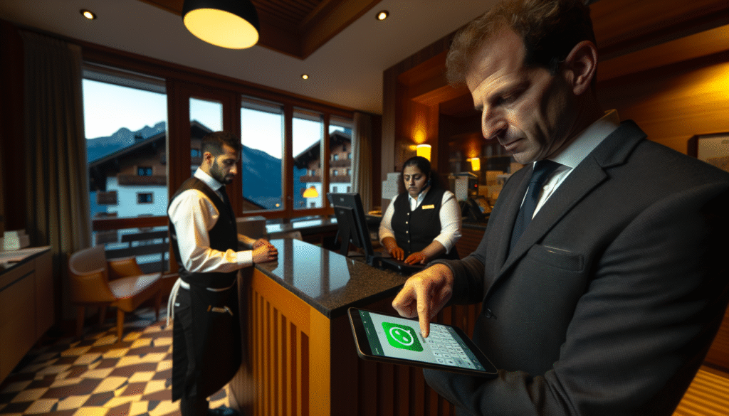WhatsApp Automatisierung Hotellerie Dornbirn