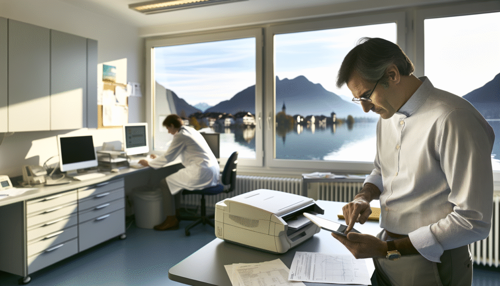 KI Rechnungsverarbeitung Arzt Bregenz