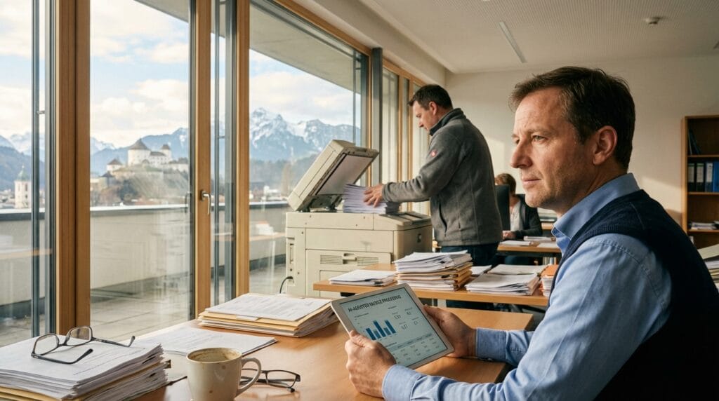Effiziente KI Rechnungsverarbeitung in Kufstein