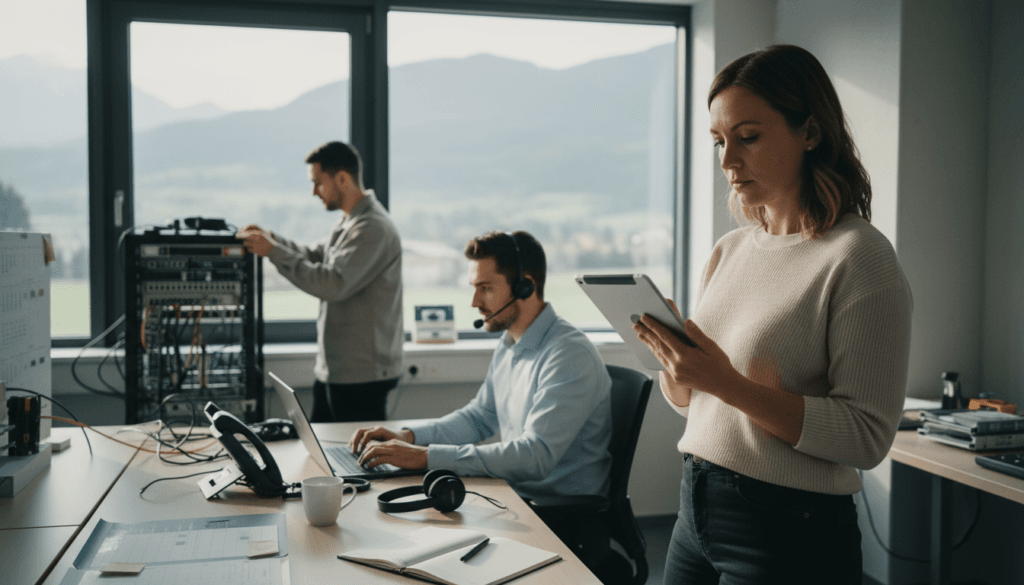Professioneller KI Telefonservice in Tübingen