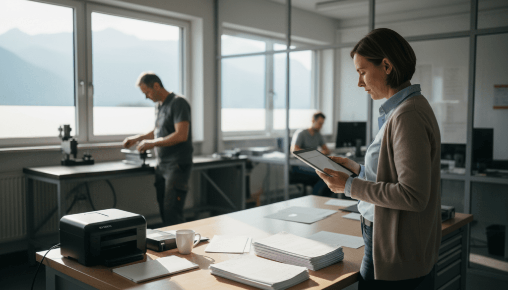 KI Rechnungsverarbeitung in Krefeld – Innovatives Bild
