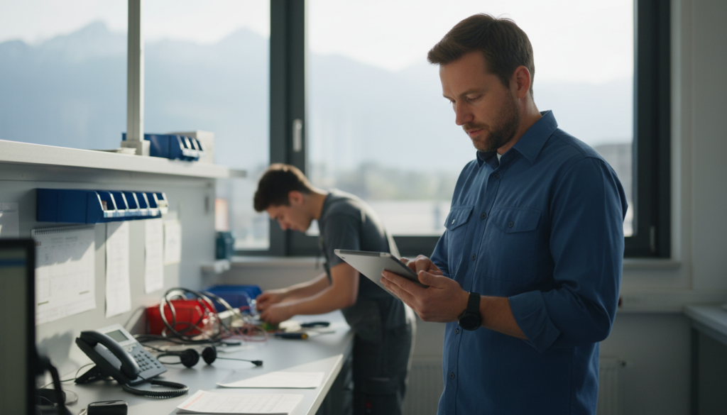 Effizienter KI Telefonservice in Ahlen