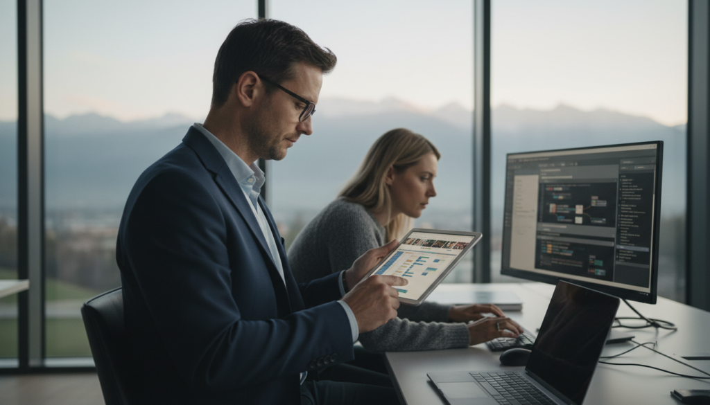 Content Automatisierung in Wolfsberg – Detailaufnahme