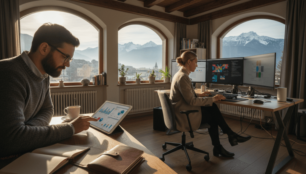 Content Automatisierung in Gmunden - Illustration