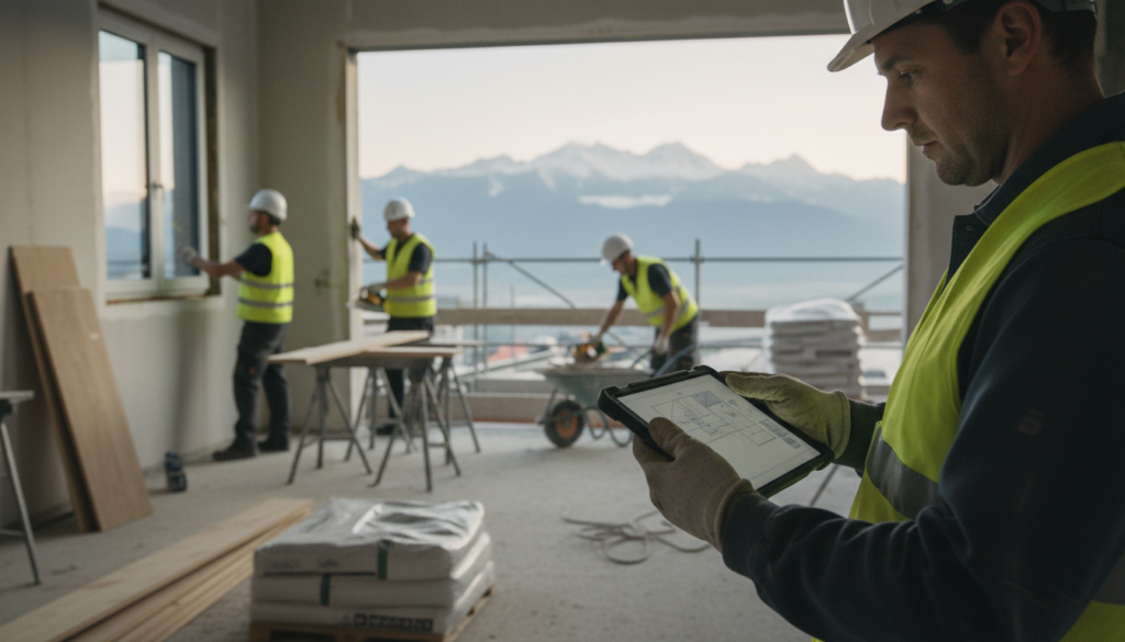 Automatische Terminvergabe im Baugewerbe