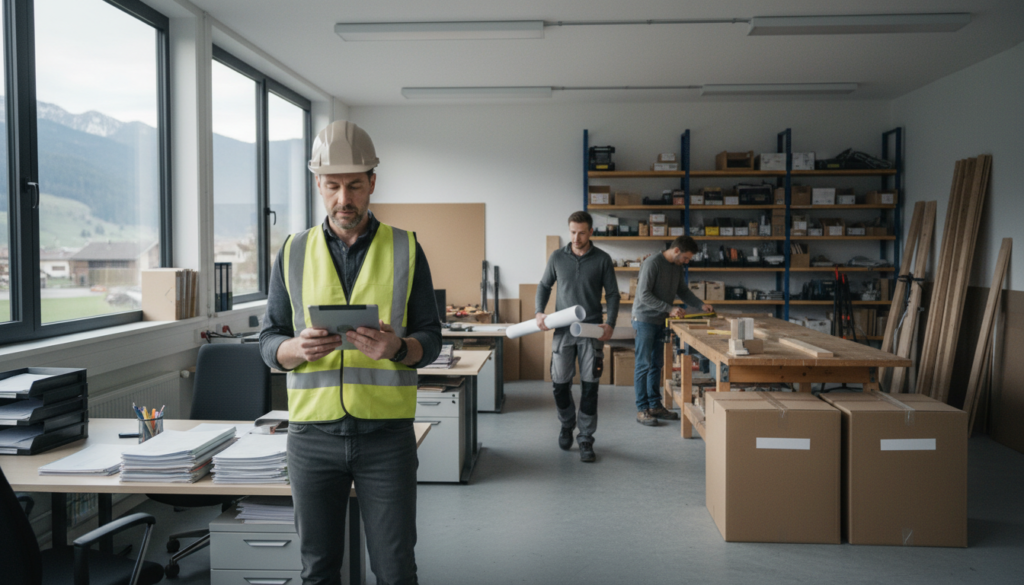 Automatische Auftragsbestätigungen im Baugewerbe