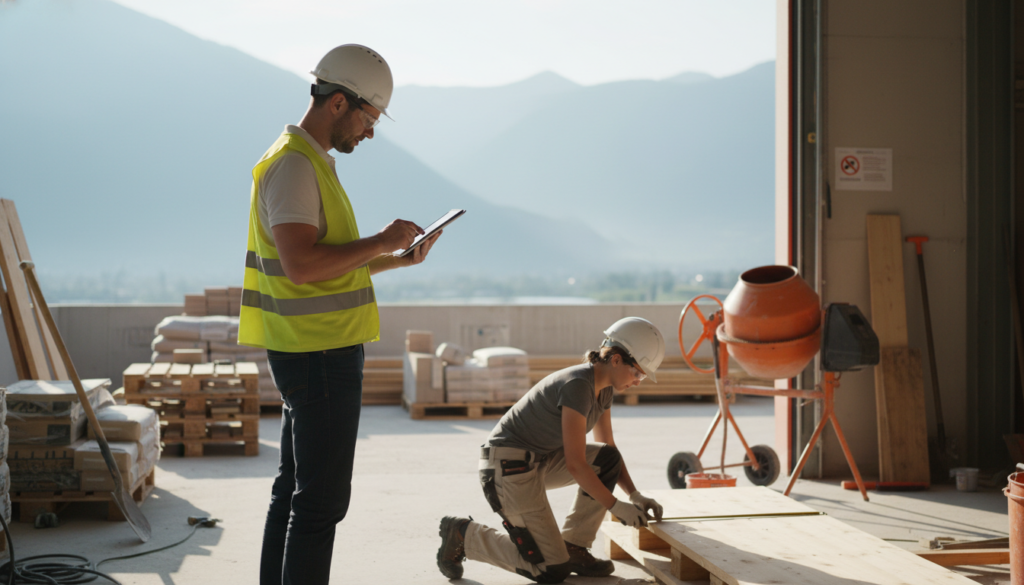 Automatische Versandbenachrichtigungen im Baugewerbe