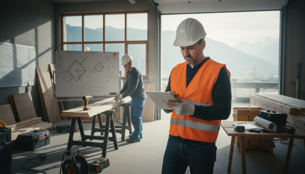 Automatische Kalenderverwaltung im Baugewerbe