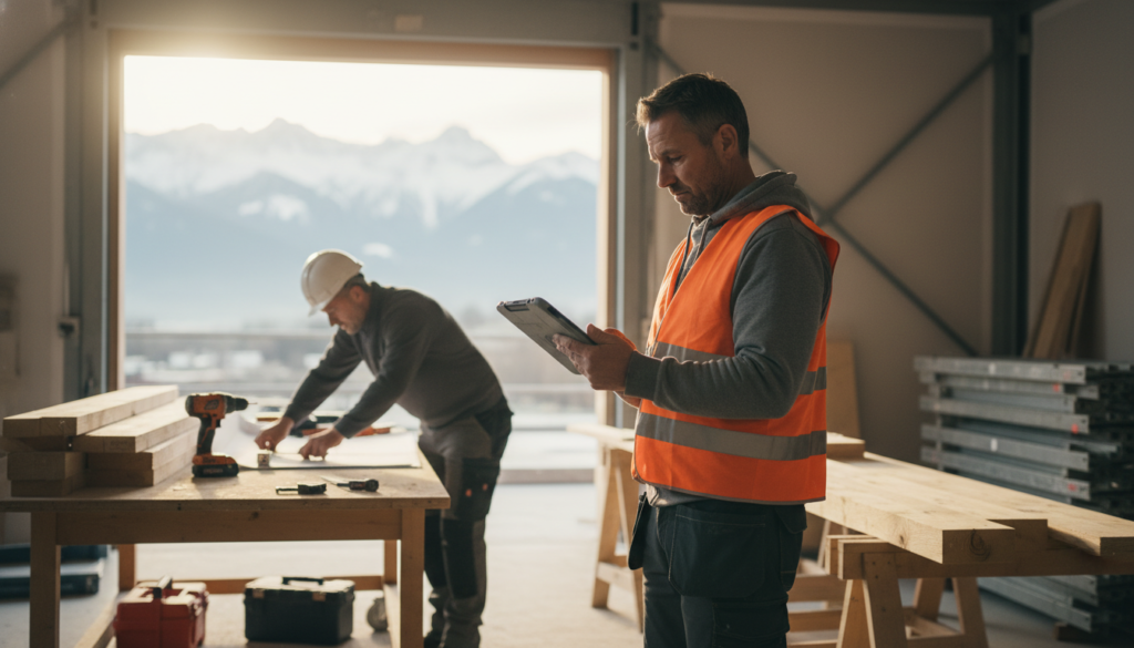 KI CRM-Datenupdate im Baugewerbe