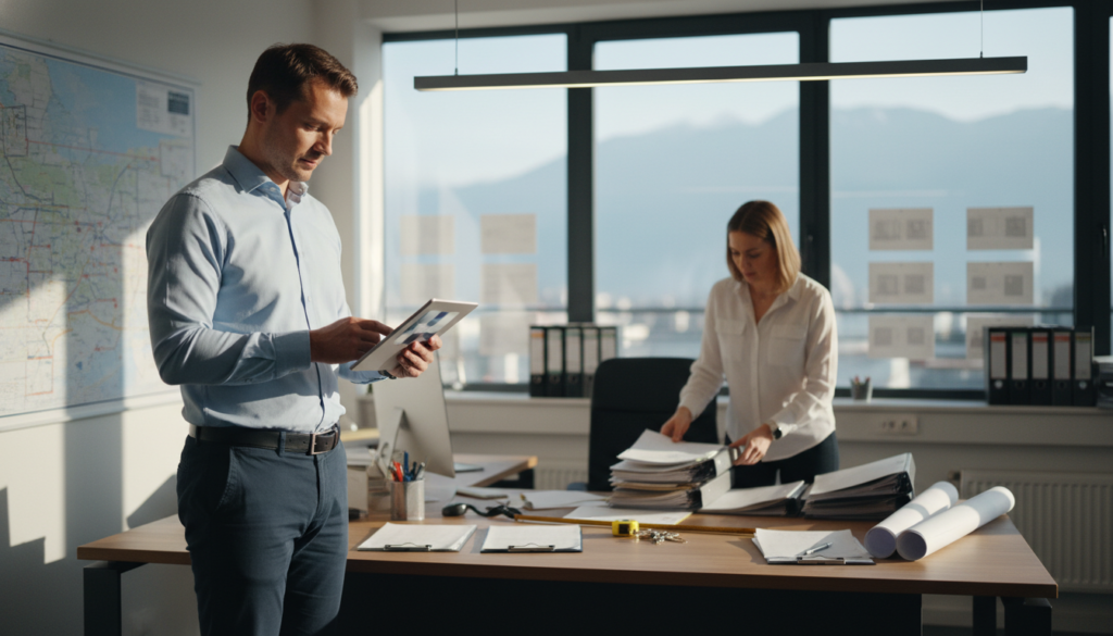 KI Lead-Qualifizierung Immobilienfirma in Aktion