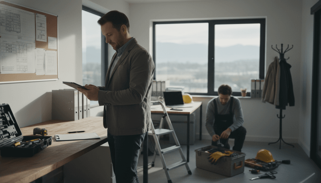 Automatische Lieferantenkommunikation für Immobilienfirma