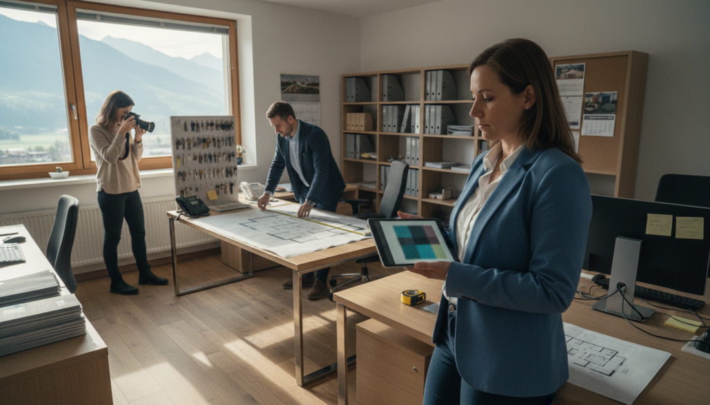 Automatische Kontaktdatenerfassung für Immobilienfirma