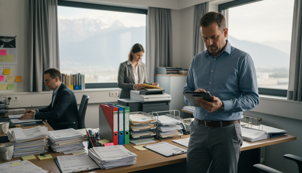Automatische Dokumentenverarbeitung für Hausverwaltung