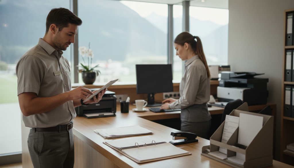 Automatische Dokumentenverarbeitung in der Hotellerie