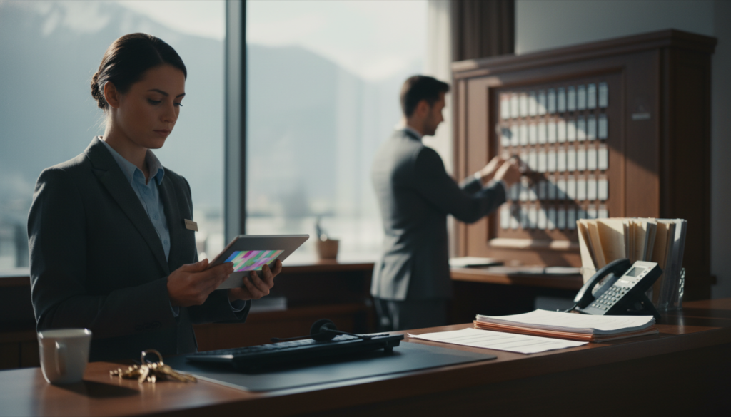 KI E-Mail-Triage Hotellerie in Aktion