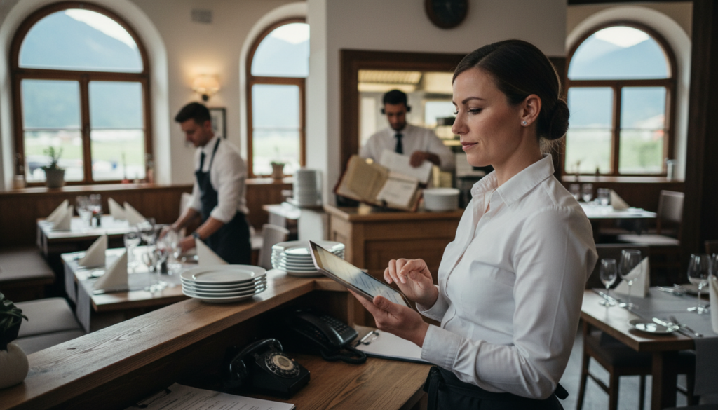 KI Telefonassistent für Gastronomie im Einsatz