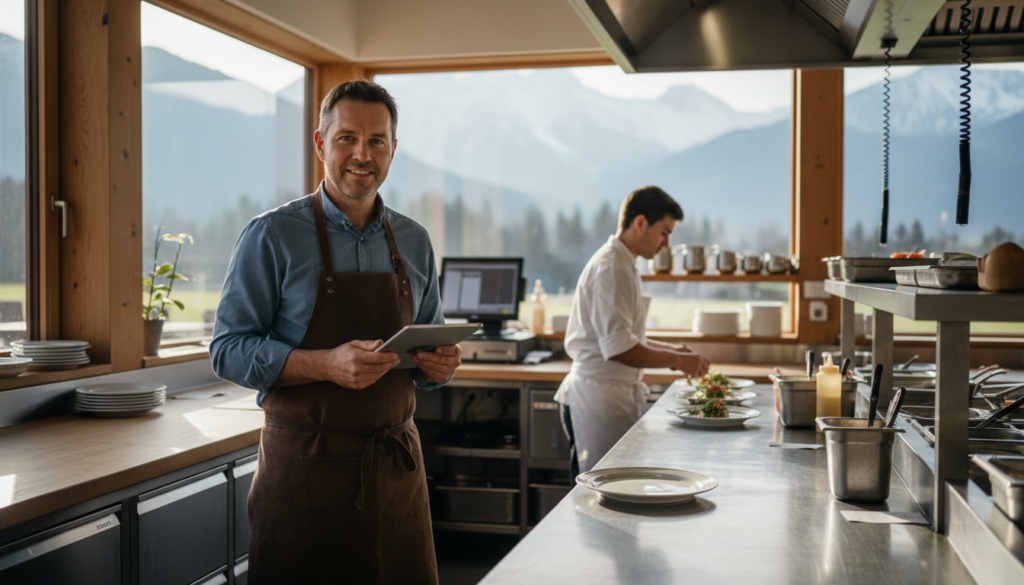 Automatische Versandbenachrichtigungen Gastronomie im Einsatz