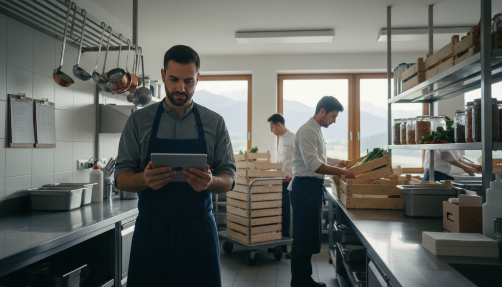 Automatische Lieferantenkommunikation in der Gastronomie