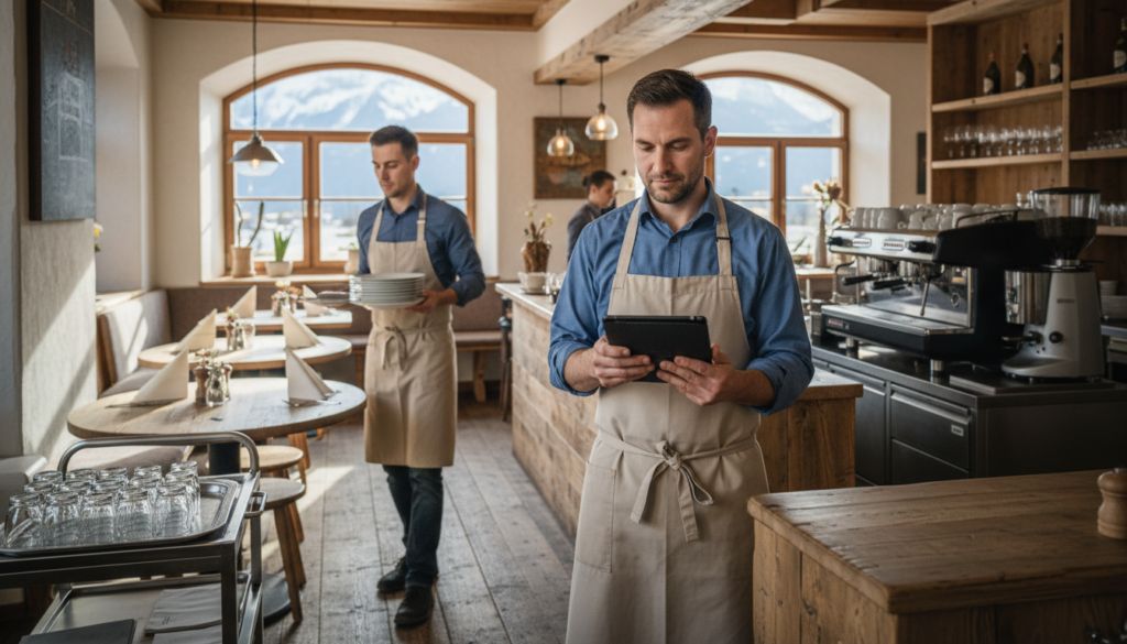 Automatische Kontaktdatenerfassung in der Gastronomie