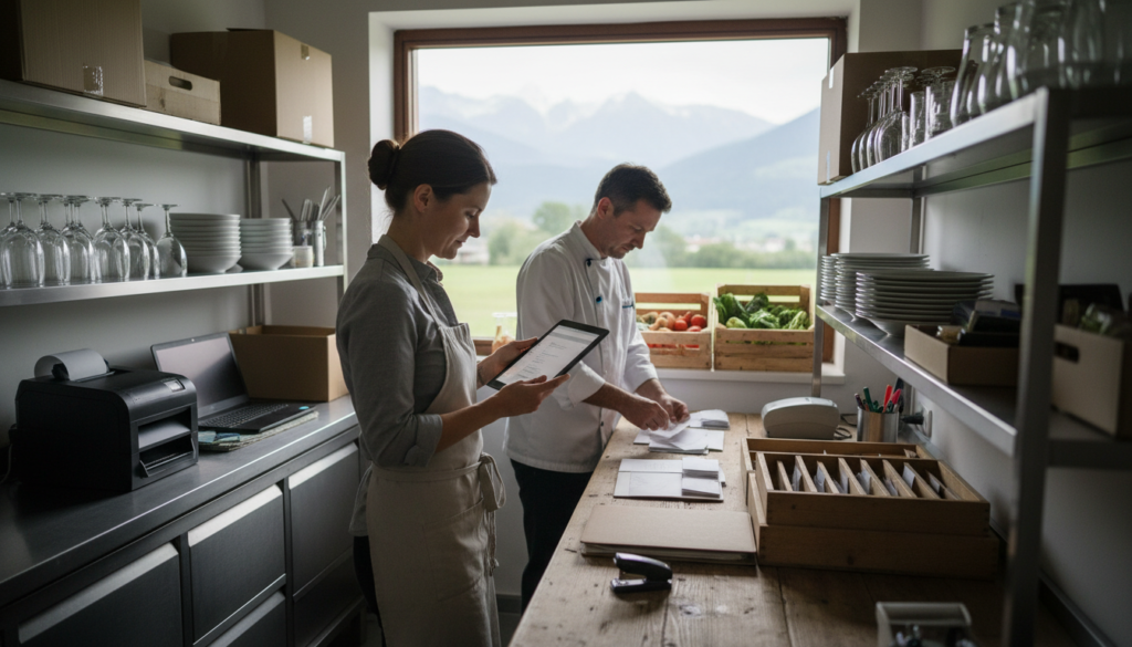 Automatische Spesenabrechnung Gastronomie - Beispielbild