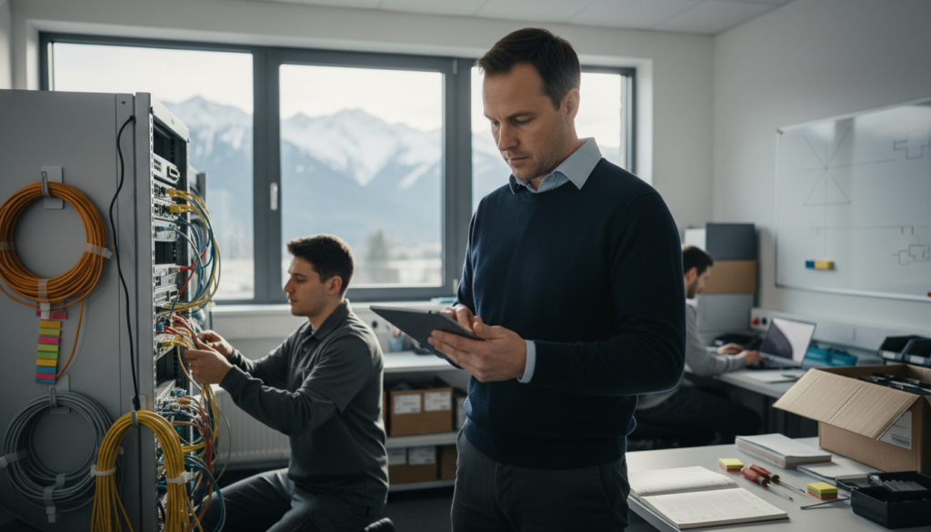 Automatische Terminvergabe IT-Dienstleister in Aktion