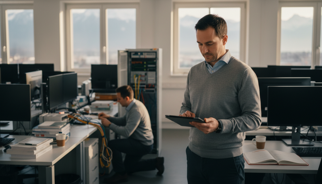 Automatische E-Mail-Beantwortung IT-Dienstleister Service