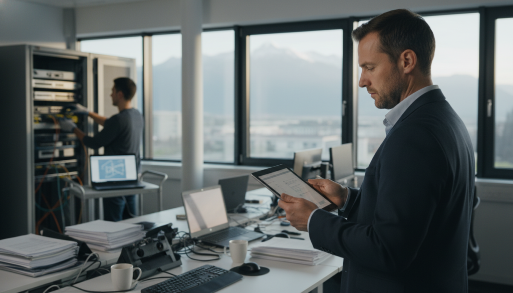 Automatische Auftragsbestätigungen IT-Dienstleister Beispiel