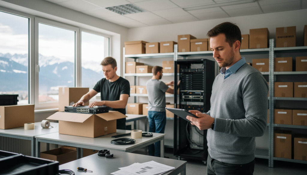 Automatische Versandbenachrichtigungen für IT-Dienstleister