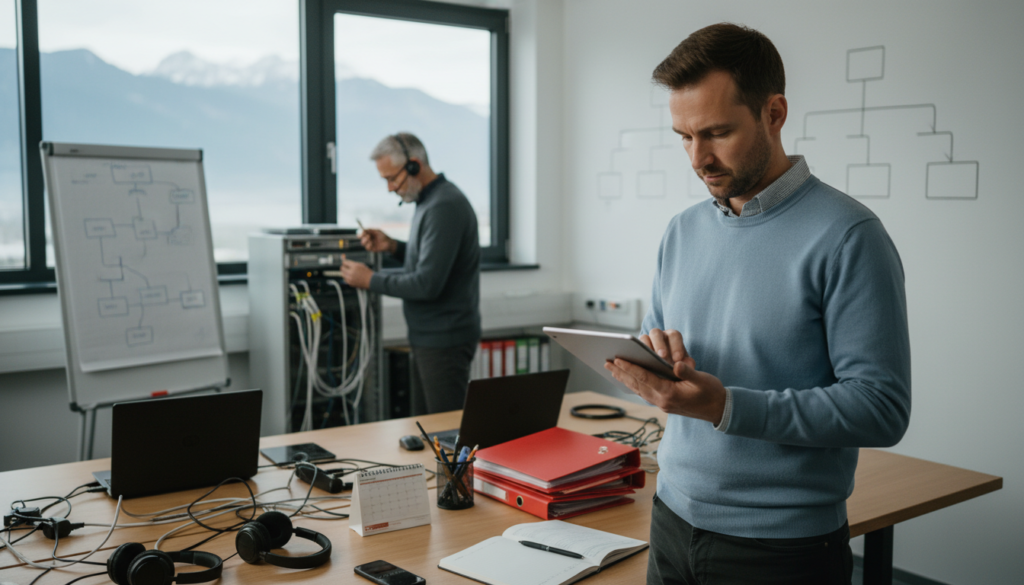 Automatische Kontaktdatenerfassung IT-Dienstleister