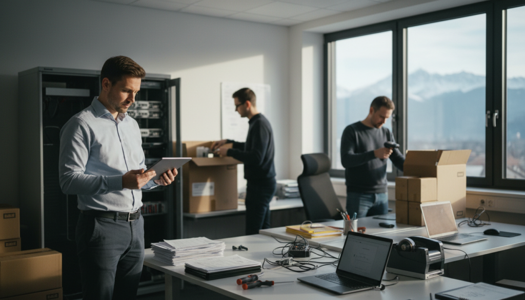 Automatische Lieferschein-Verarbeitung IT-Dienstleister