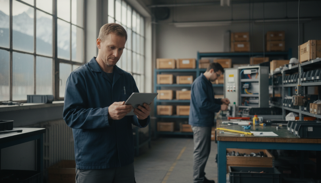 KI Lead-Anreicherung in der Industrie - Beispielbild