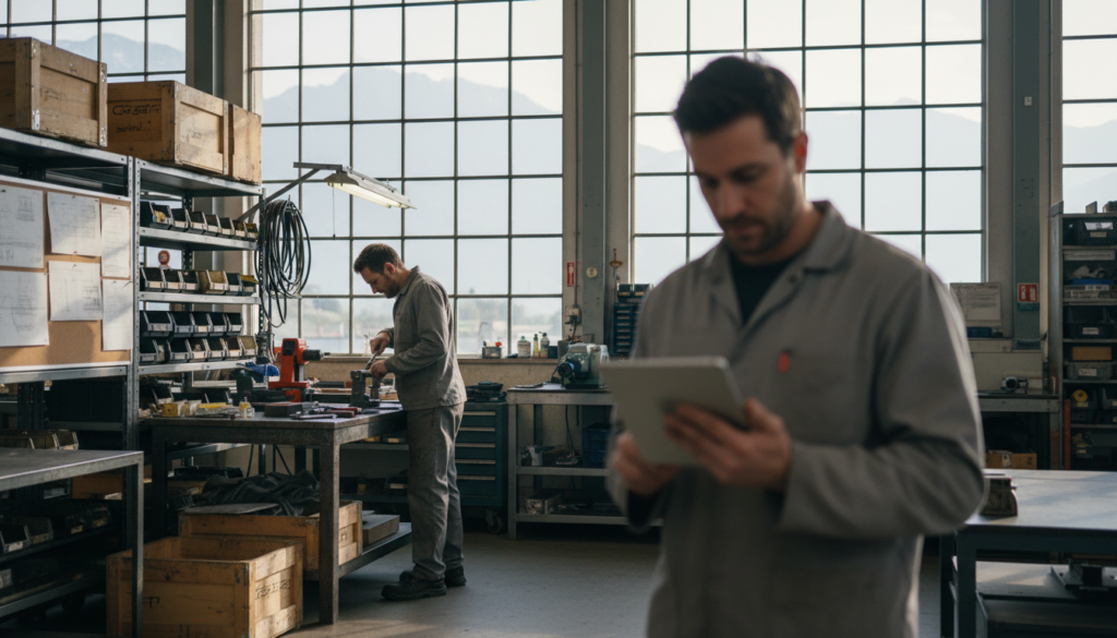 Automatische Kontaktdatenerfassung in der Industrie