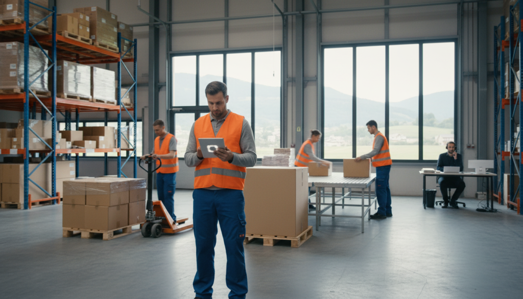 Automatische Kontaktdatenerfassung in der Logistik