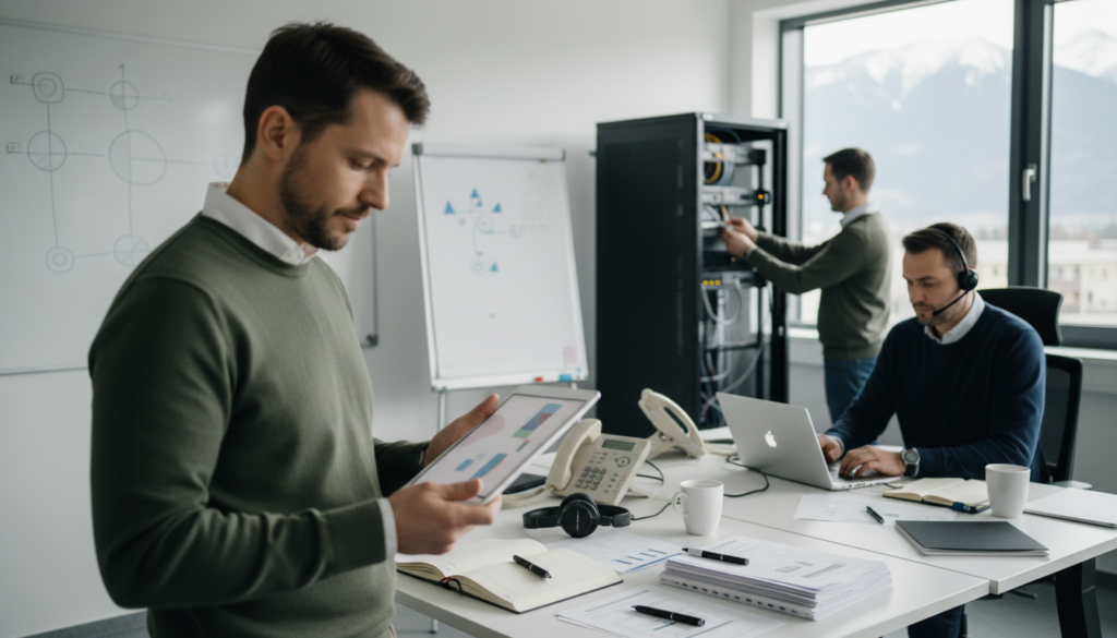 Moderne KI Agentur in Gamprin