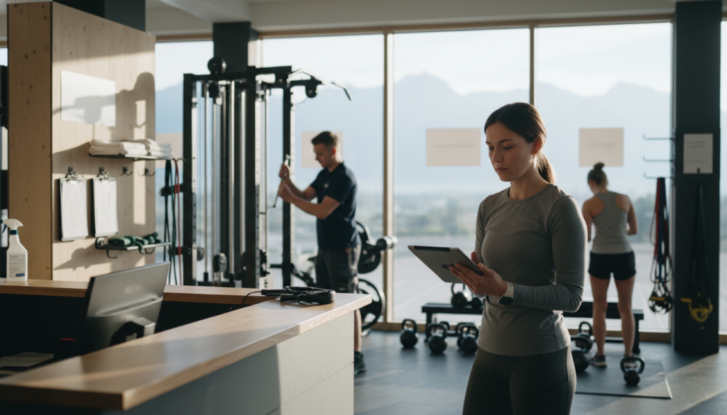 Automatische Terminvergabe im Fitnessstudio