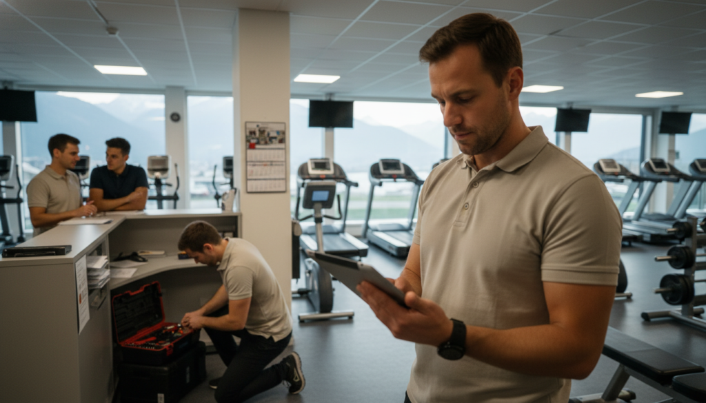 Automatische Reklamationsbearbeitung im Fitnessstudio