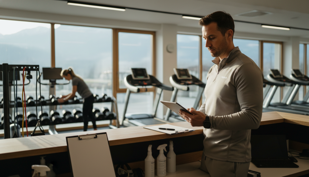 KI Angebotsverfolgung im Fitnessstudio