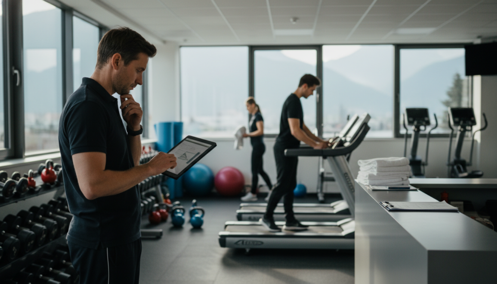 KI Stellenausschreibungen im Fitnessstudio