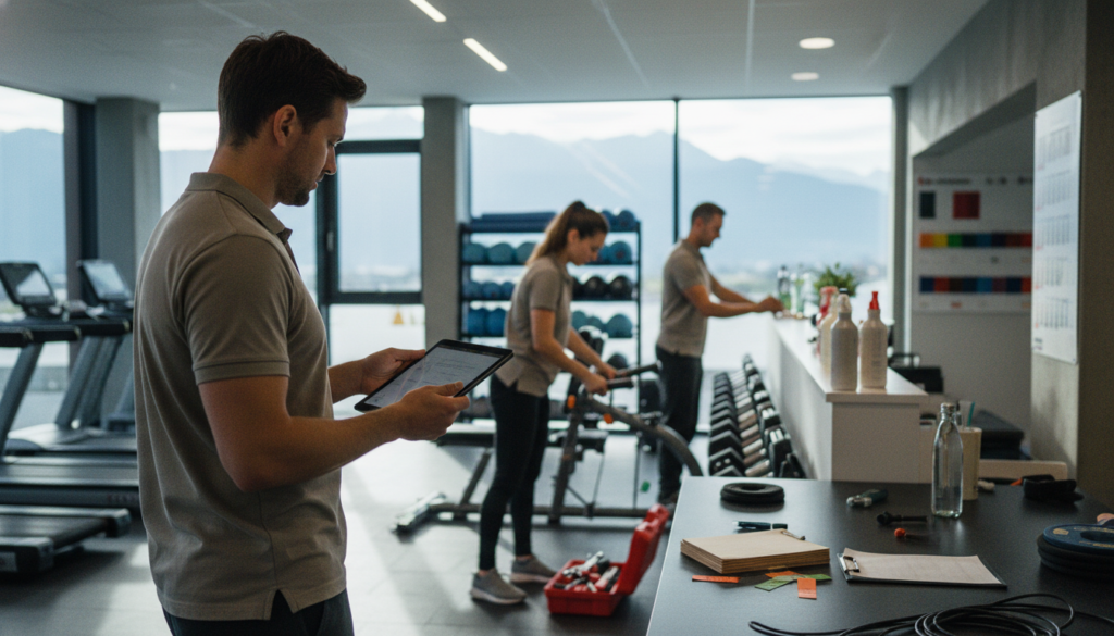KI Übergabeprotokolle im Fitnessstudio
