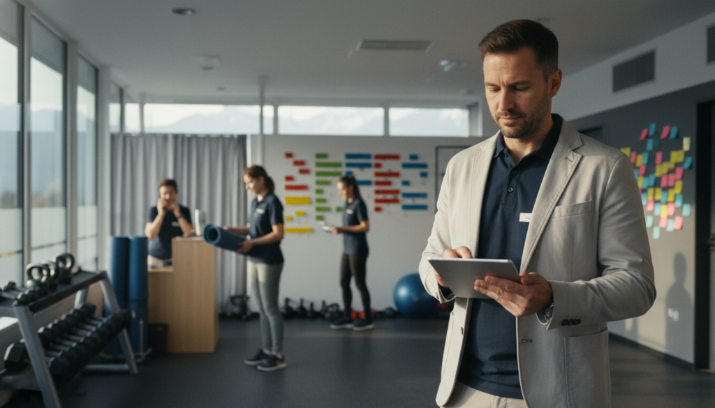 Automatische Kalenderverwaltung im Fitnessstudio