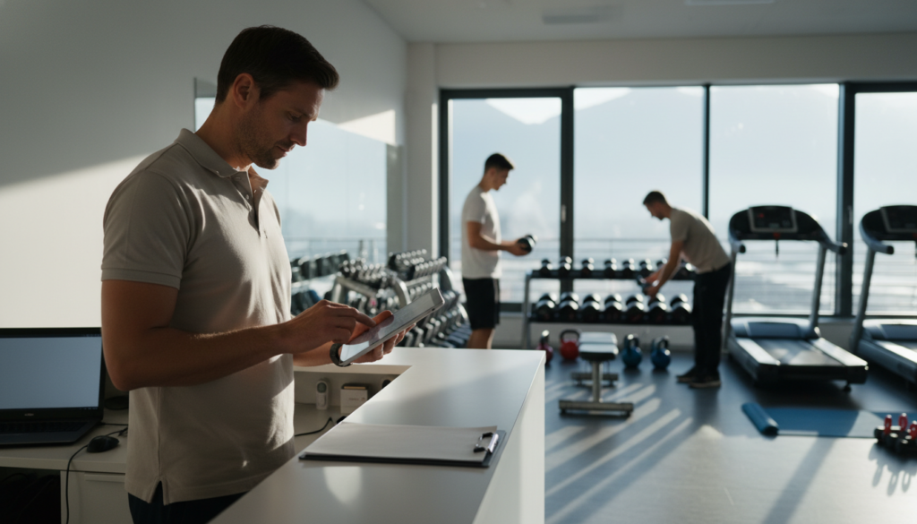 KI Audio-Transkription im Fitnessstudio für effektives Training