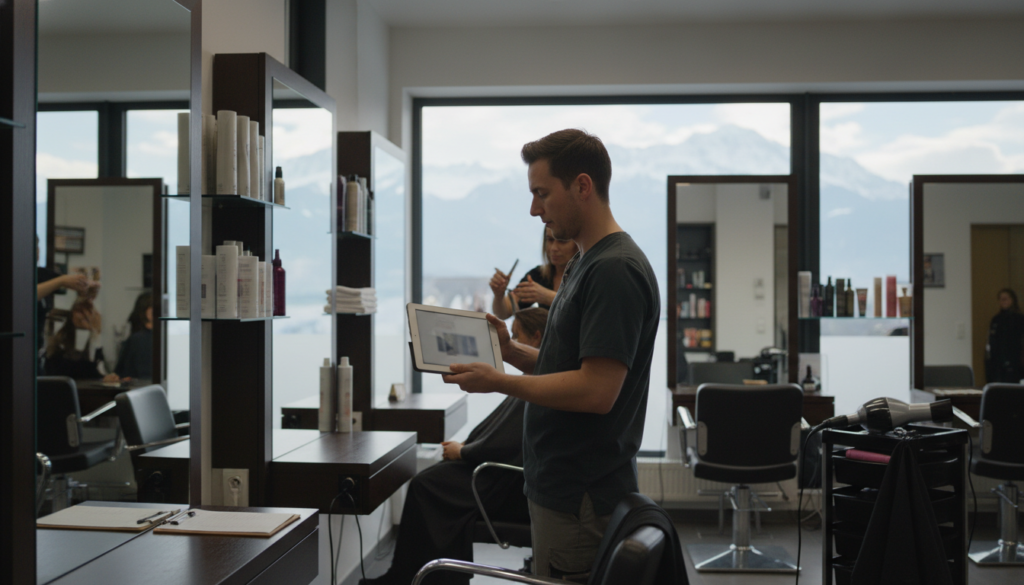 Automatische Angebotserstellung Friseur – Bild