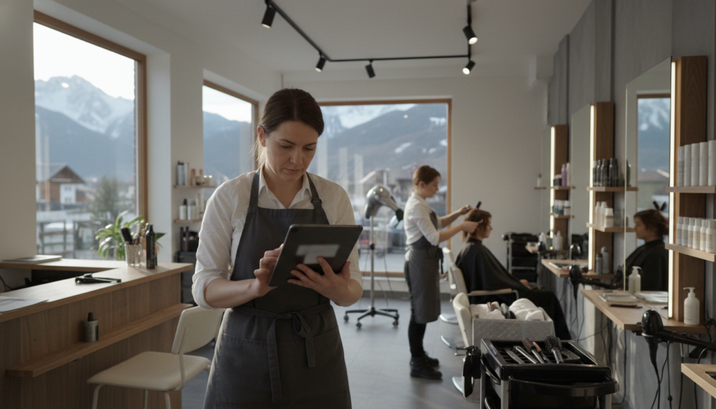 Automatische Dokumentenverarbeitung für Friseure