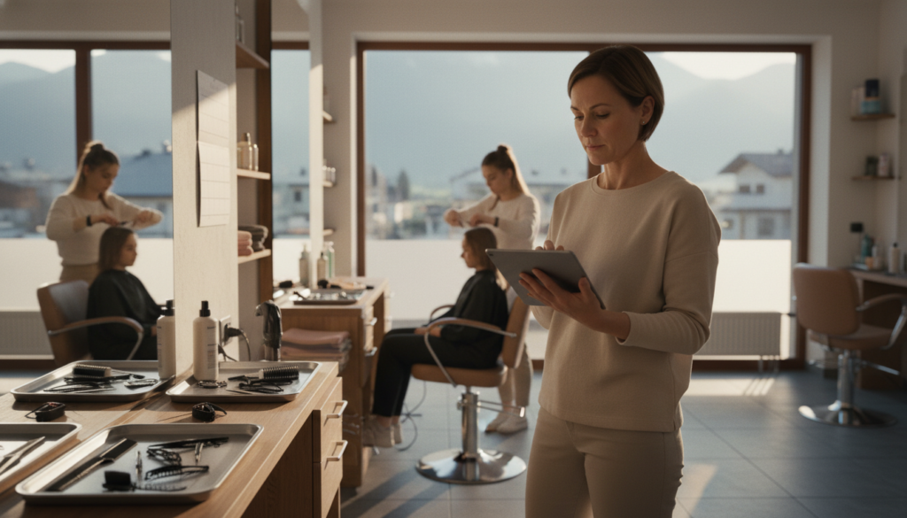 Automatische Webinar-Anmeldungen Friseur – Bild
