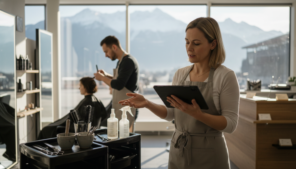 KI CRM-Datenupdate für Friseure in 60 Sekunden