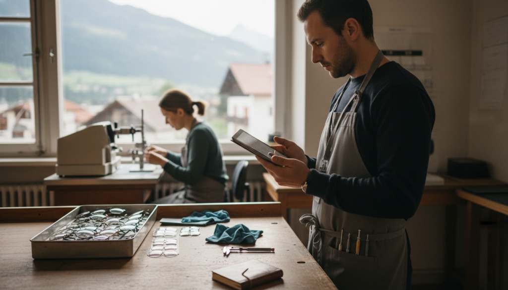 Automatische Angebotserstellung Optiker – Bildveranschaulichung