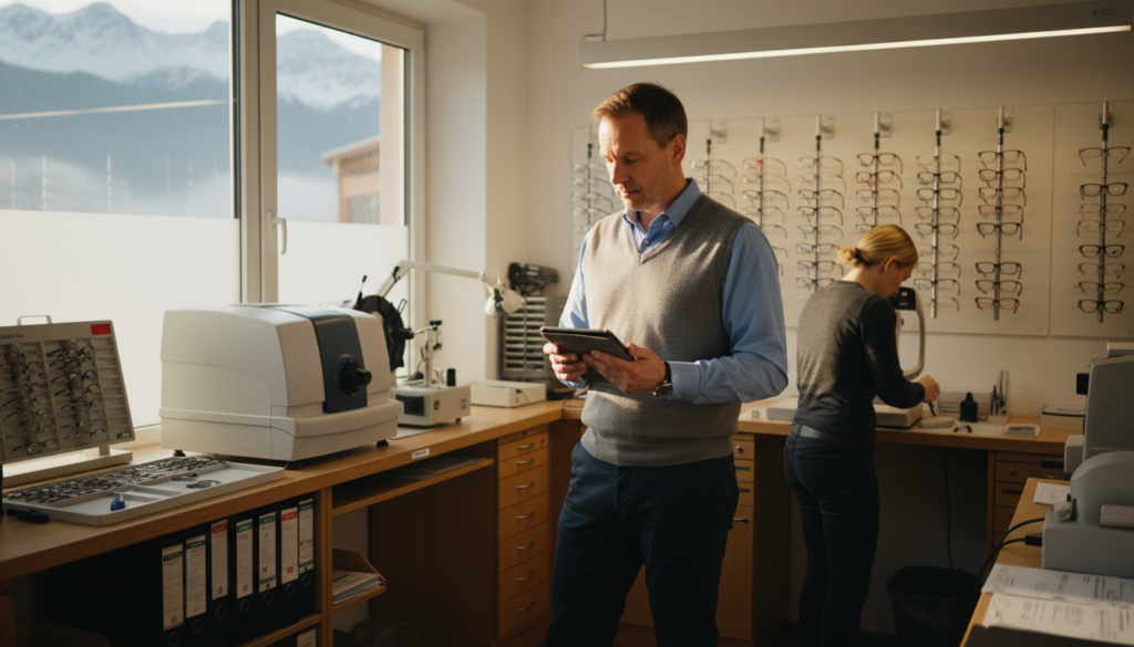 KI Compliance-Prüfungen für Optiker in Wien