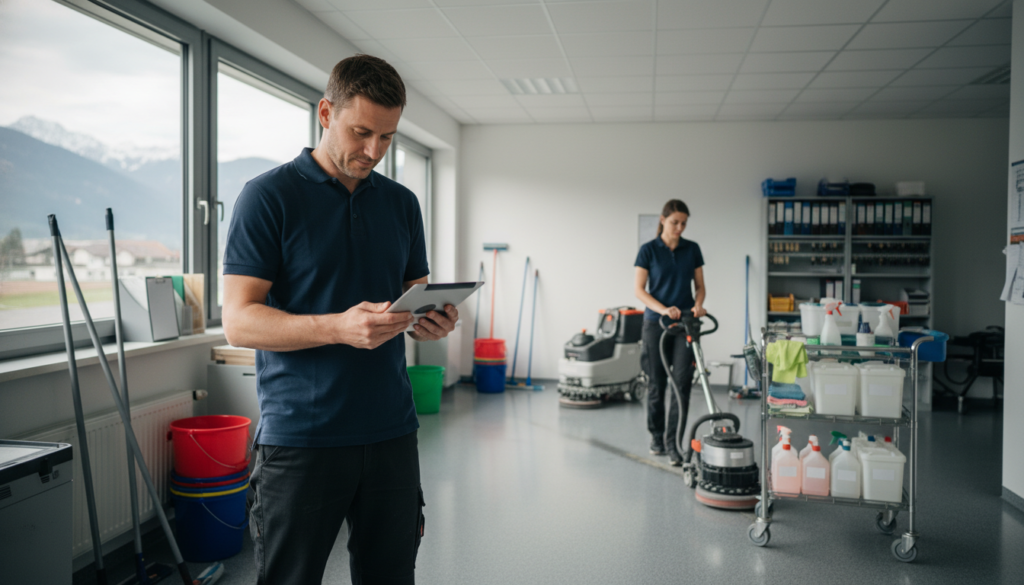 Automatische Webinar-Anmeldungen für die Reinigung
